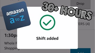 HOW TO GET SHIFTS ON AMAZON A TO Z Whole Foods PrimeNow etc [upl. by Sutit590]