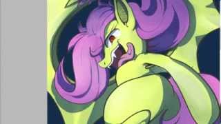 Flutterbat  Pony speedpaint [upl. by Teddie]