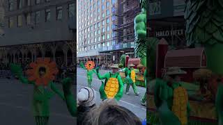 Green Giant at the Macys Thanksgiving Day Parade New York City 2023 [upl. by Dnumyar]