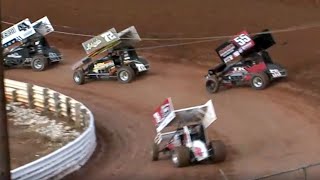 410 Sprint Car Feature  Lincoln Speedway 362021 [upl. by Uliram]