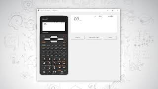 Sharp ELW535SA Scientific Calculator basics [upl. by Anawak]