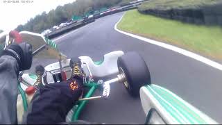 Camberley Kart Club 2021 Senior Rotax Lap record 2606 [upl. by Myo132]