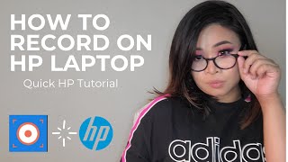 How to Screen Record on HP Laptop [upl. by Jakoba216]