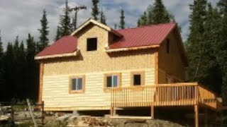 How to build an OffGrid cabin in the woods [upl. by Lunn385]