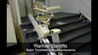 Harmar Pinnacle Stairlift  Basic Troubleshooting Guide [upl. by Conlee]