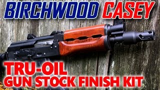 Birchwood Casey TruOil Gun Stock Finish Kit  Demonstration [upl. by Papagena960]