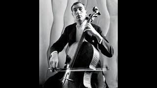 Gregor Piatigorsky amp John Barbirolli Schumann Cello Concerto R May 1934 [upl. by Nelyak383]