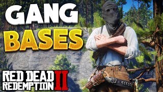 Red Dead Redemption 2 All Gang Hideout Locations RDR2 Gameplay [upl. by Eivod415]