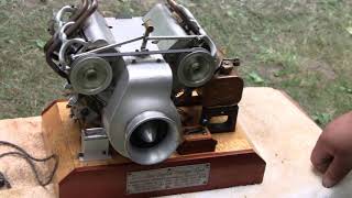 INCREDIBLE HOMEMADE V4 ENGINE from scratch [upl. by Edwina]