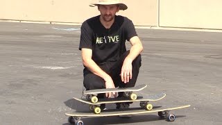 THE DIFFERENT TYPES OF SKATEBOARDS EXPLAINED [upl. by Parlin]