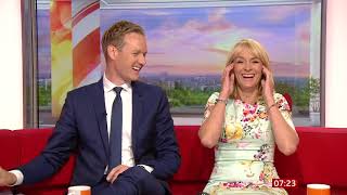 Louise Minchin  Short Dress  13th Aug 2019 [upl. by Neeli]