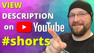 How to View Description and Comments on YouTube shorts [upl. by Diego903]