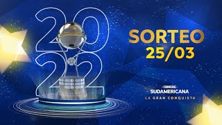 COMPLETO Sorteo Fase de Grupos CONMEBOL Sudamericana 2022 [upl. by Ordnassela]