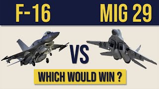 F 16 vs MiG 29  Which would win [upl. by Hamford225]