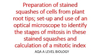 REQUIRED PRACTICAL 2  AQA A LEVEL BIOLOGY [upl. by Carmon]