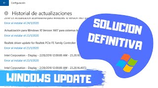 Solucionar Problemas y Errores de Windows Update en Windows 10 Mini OS [upl. by Neelyad]