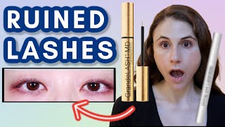 The TRUTH about LASH SERUMS GrandeLASH RevitaLASH Lash Boost Dr Dray [upl. by Audie]