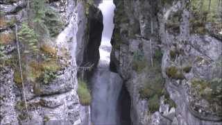 Maligne Canyon Jasper National Park AB Canada [upl. by Laubin888]