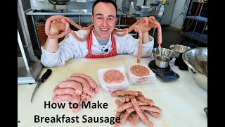 How to Make Breakfast Sausage EASY BREAKFAST SAUSAGE [upl. by Avaria]