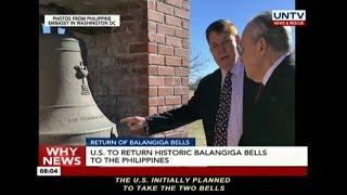 US to return historic Balangiga Bells to the Philippines [upl. by Arratal]