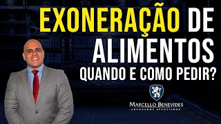 🔴 EXONERAÇÃO DE ALIMENTOS QUANDO E COMO PEDIR [upl. by Calvina]