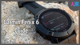 The Garmin Fenix 6 guide 16 tips for settings maps music battery data screens and Connect IQ [upl. by Hekking40]