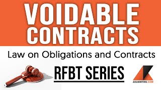 Voidable Contracts 2020 [upl. by Misty]