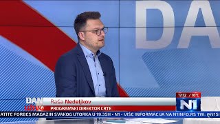 Raša Nedeljkov Kako srediti birački spisak  Dan Uživo  N1  26032024 [upl. by Towbin]