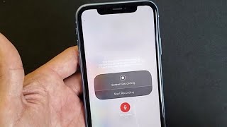 iPhone XR How to EnableUse Screen Recorder w Microphone Examples [upl. by Sidon709]