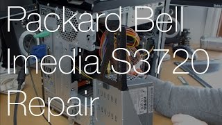 Packard Bell Imedia S3720 Repair  IMNC [upl. by Bill]