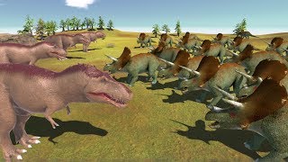 Real Dinosaur Simulator  Tyrannosaurus  Eftsei Gaming [upl. by Ajup554]