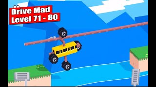 Fancade Drive Mad Level 71727374757677787980  Android Arcade Game [upl. by Akemal869]