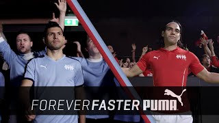 Sergio Agüero vs Radamel Falcao  Head to Head  PUMA Football [upl. by Rochemont755]