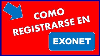 Como Registrarse en Exonet para tramitar Exoneraciones [upl. by Liggett]