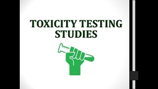 Toxicity Testing studies methods Toxicology ☢ [upl. by Irep]