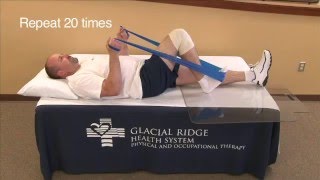 Knee Replacement Exercises  Phase 1 [upl. by Dnalor410]