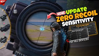 PUBG MOBILE amp BGMI World Best Sensitivity Settings 2025 ✅ For All Device Android amp IOS [upl. by Naujek]