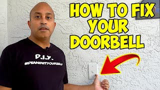 Doorbell not working How to fix it 2022 [upl. by Unam]