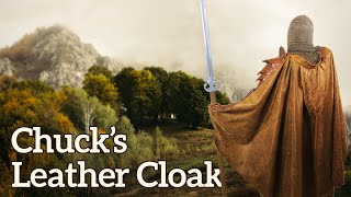 Making a Rustic Leather Cloak [upl. by Knitter]