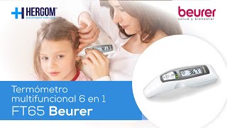 Termómetro digital 6 funciones en 1  Beurer FT65 [upl. by Kcod]