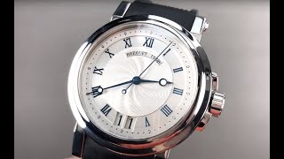 Breguet Marine Big Date 5817ST125V8 Breguet Watch Review [upl. by Nalyk]