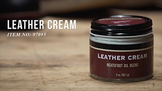 Red Wing Heritage  How to use Leather Cream [upl. by Rollecnahc344]