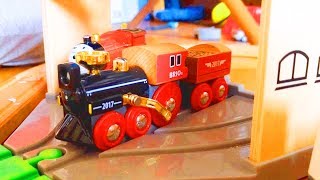 BRIO Train old Locomotive toy Steam Engine [upl. by Enayr]