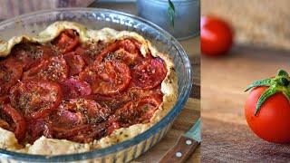 TARTE A LA TOMATE MOUTARDE et SA PÂTE MAISON [upl. by Clapper]