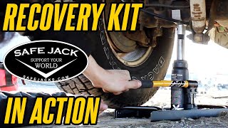 6 Ton Bottle Jack Recovery Kit  Product Demonstration [upl. by Arammahs]