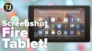 How to Take a Screenshot on Amazon Fire Tablets [upl. by Nuli524]