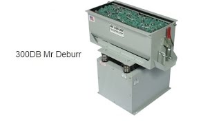 Mr Deburr 300DB Vibratory Finishing Machine  Operation [upl. by Bland]