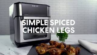 Instant Vortex Plus  Simple Spiced Chicken Legs [upl. by Worthy75]