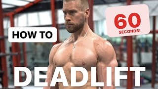 How to Deadlift 5 Simple Steps [upl. by Anaerol]