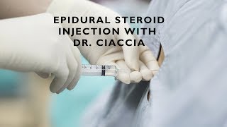 Epidural Steroid Injection [upl. by Ellerahc367]